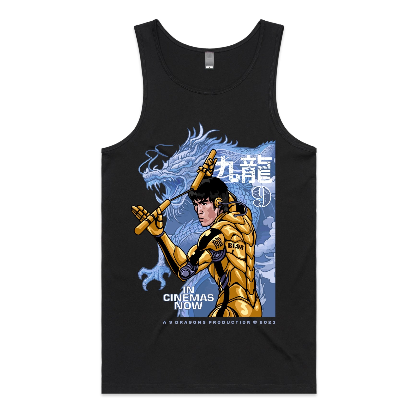 BRUCE LEE CYBERPUNK Singlet