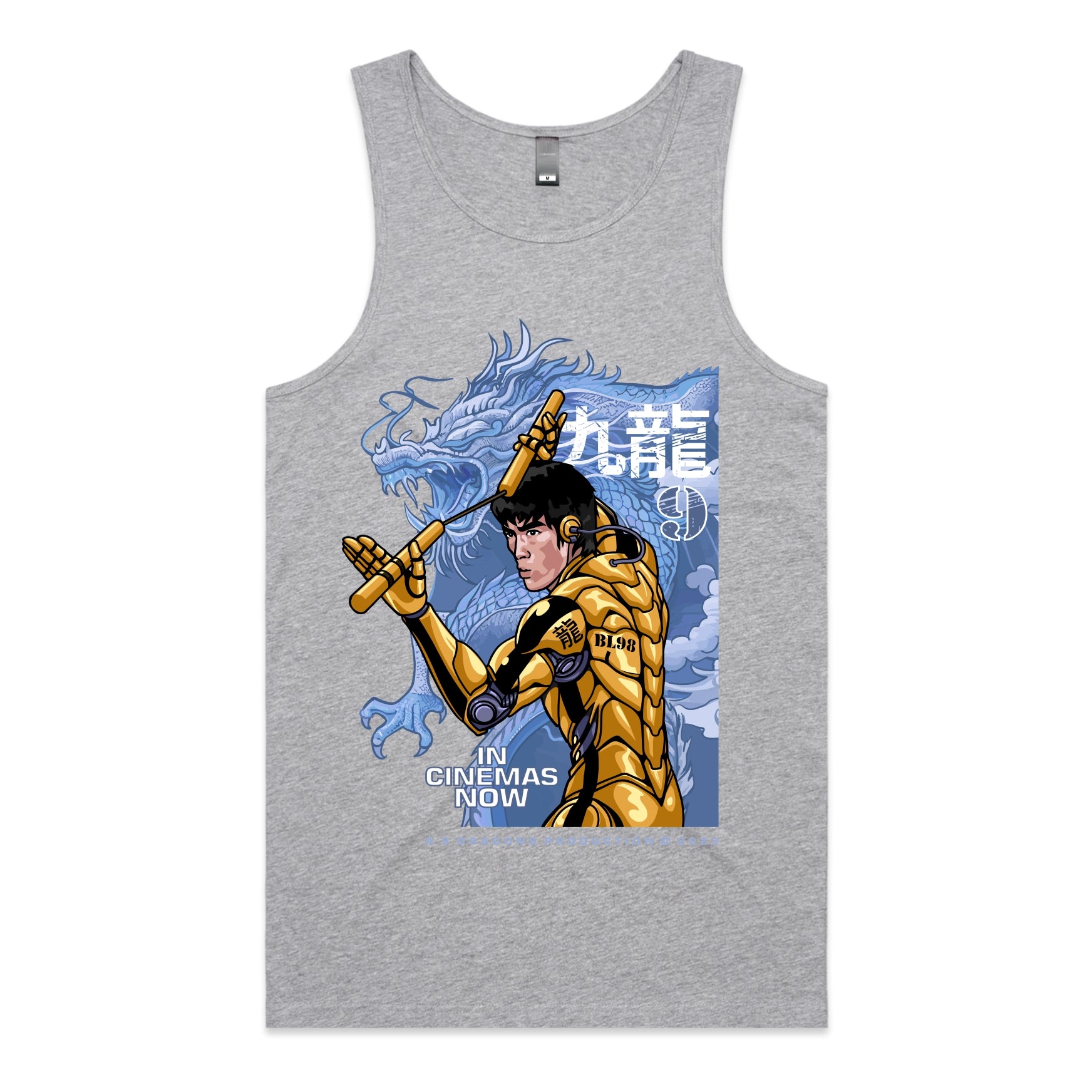 BRUCE LEE CYBERPUNK Singlet