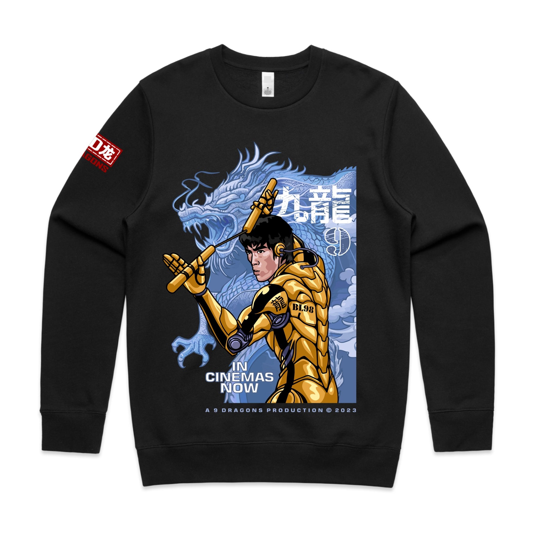 BRUCE LEE CYBERPUNK Sweater