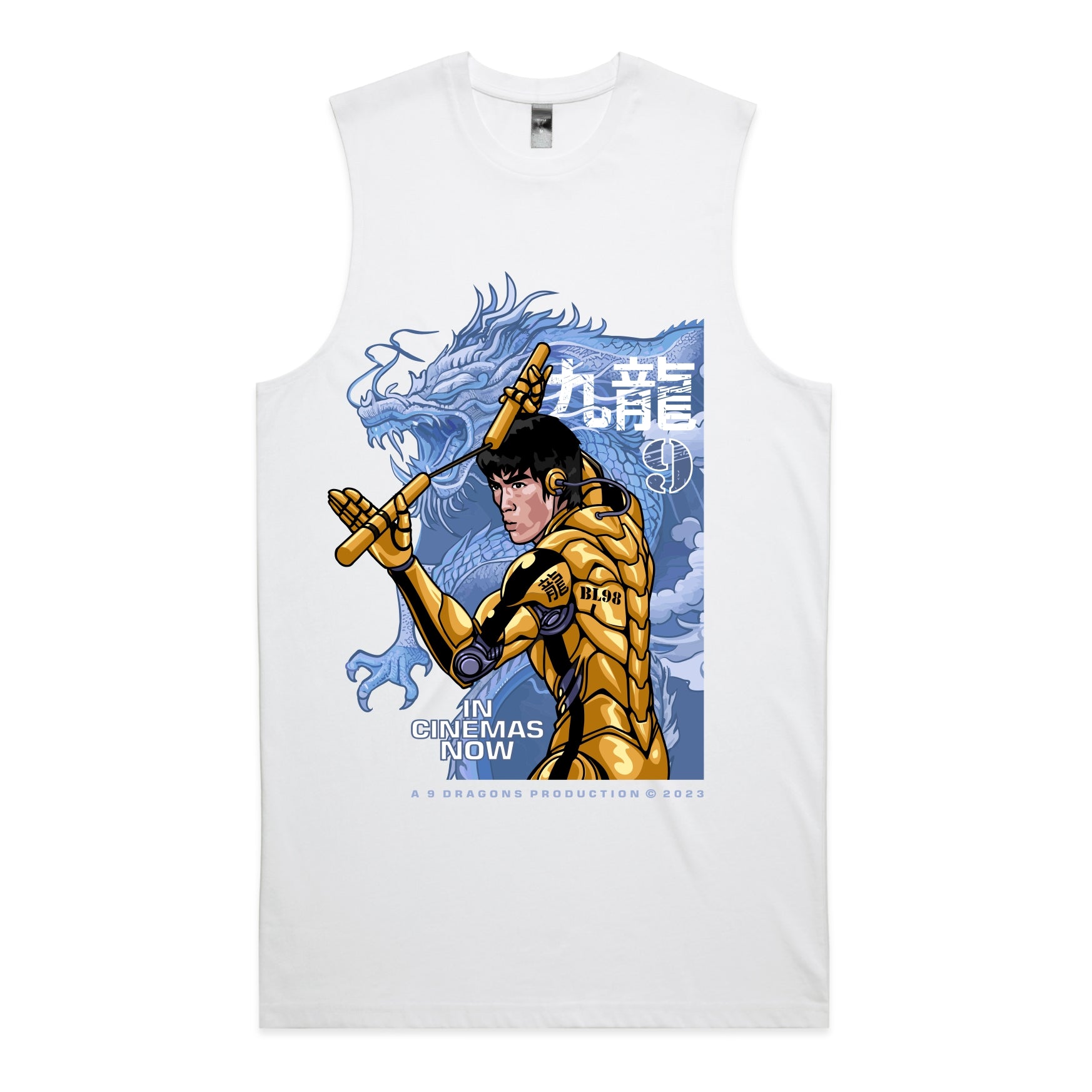 BRUCE LEE CYBERPUNK Tank Top