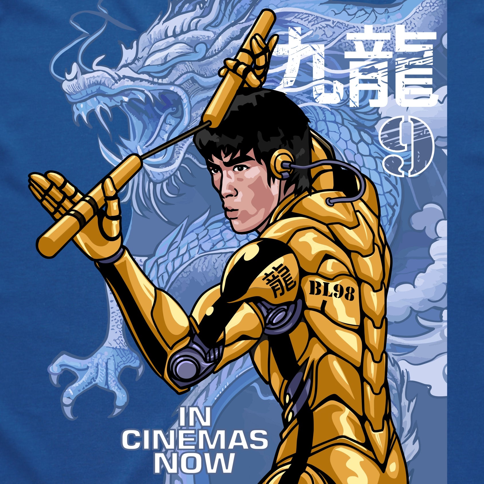 BRUCE LEE CYBERPUNK