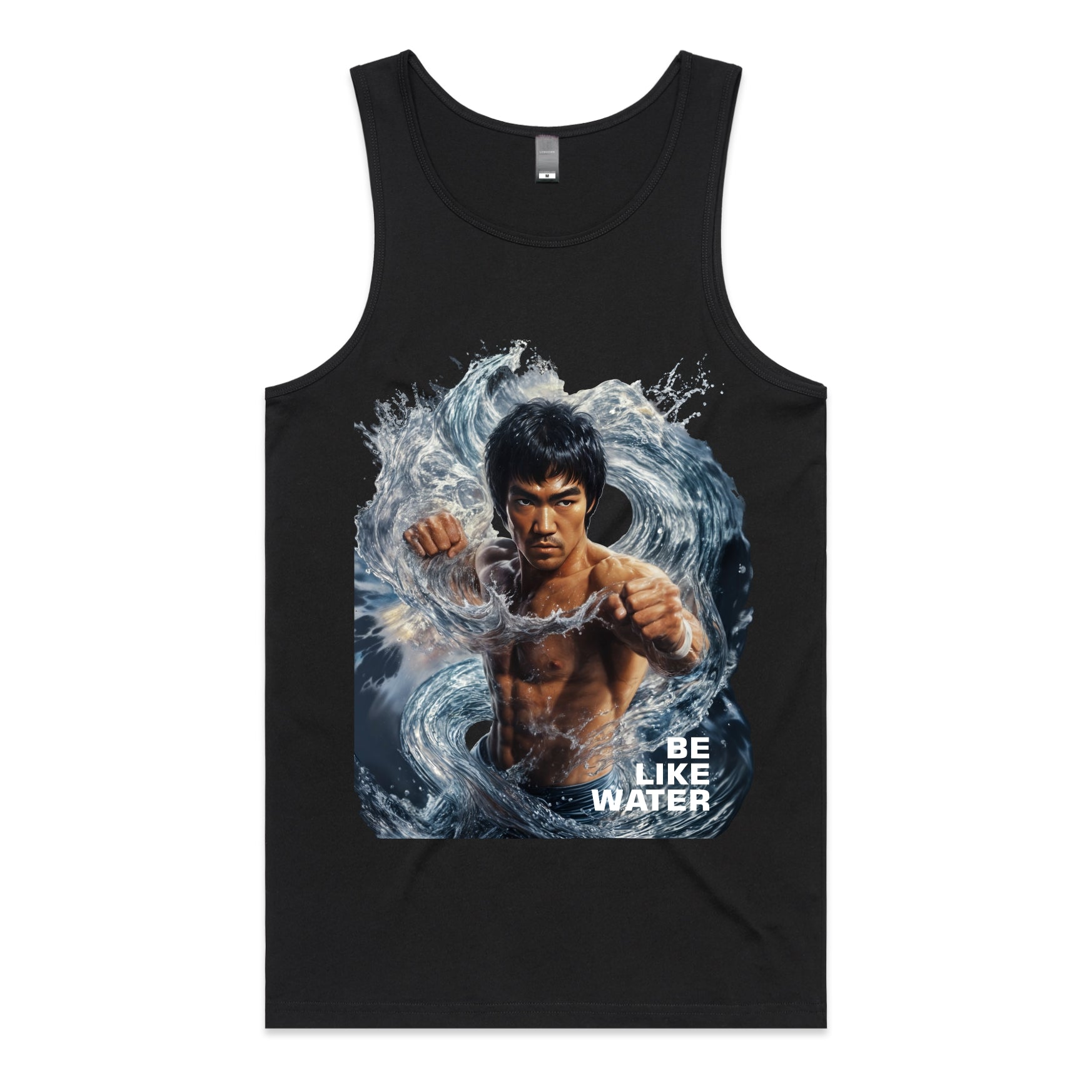 BRUCE LEE BE LIKE WATER Singlet