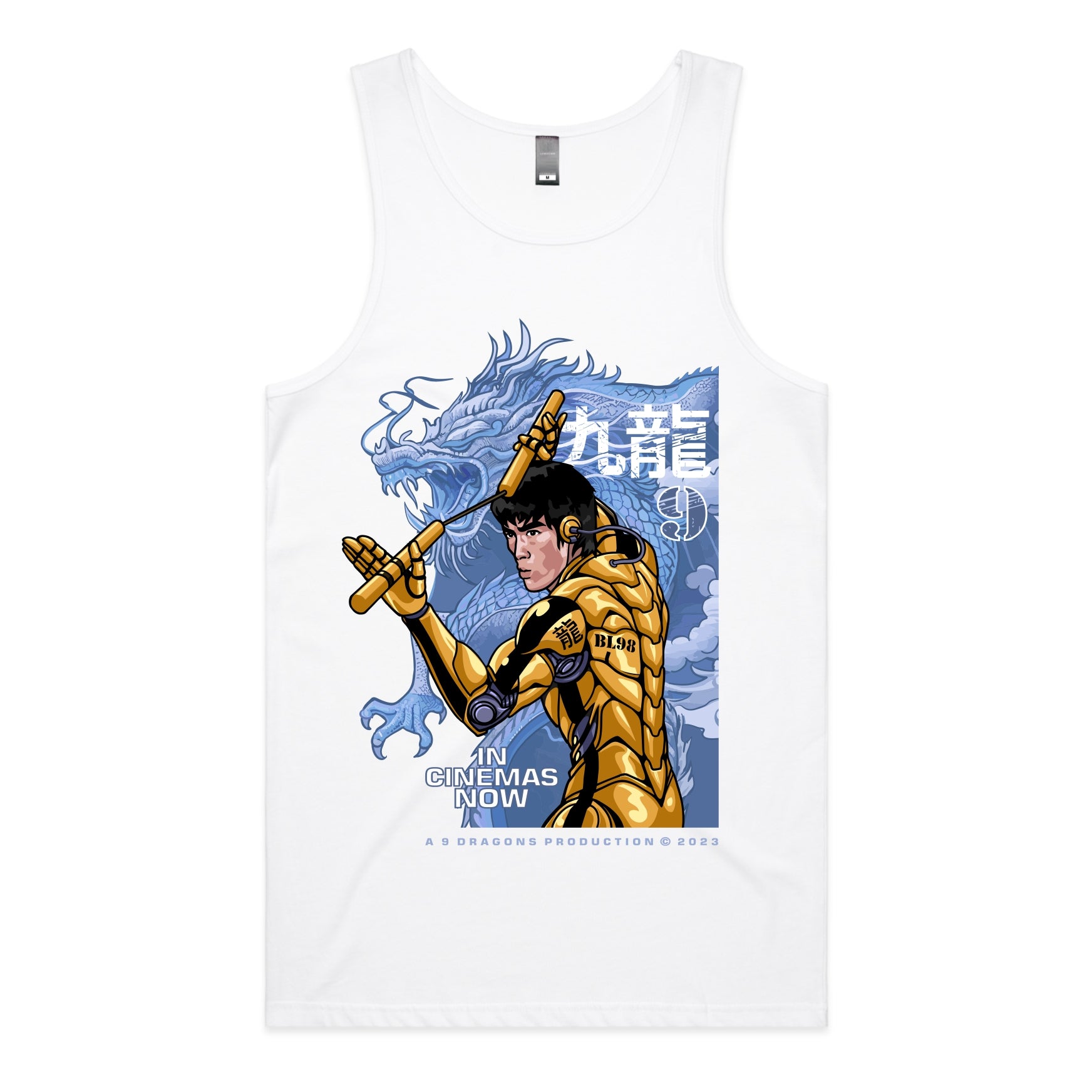 BRUCE LEE CYBERPUNK Singlet