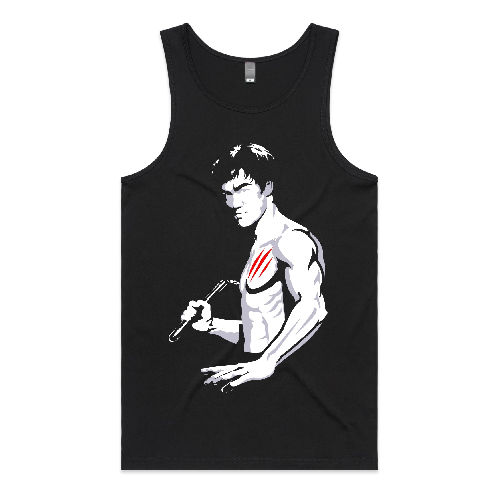 ENTER THE LIGHT BRUCE LEE Singlet