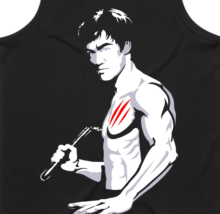 ENTER THE LIGHT BRUCE LEE Singlet