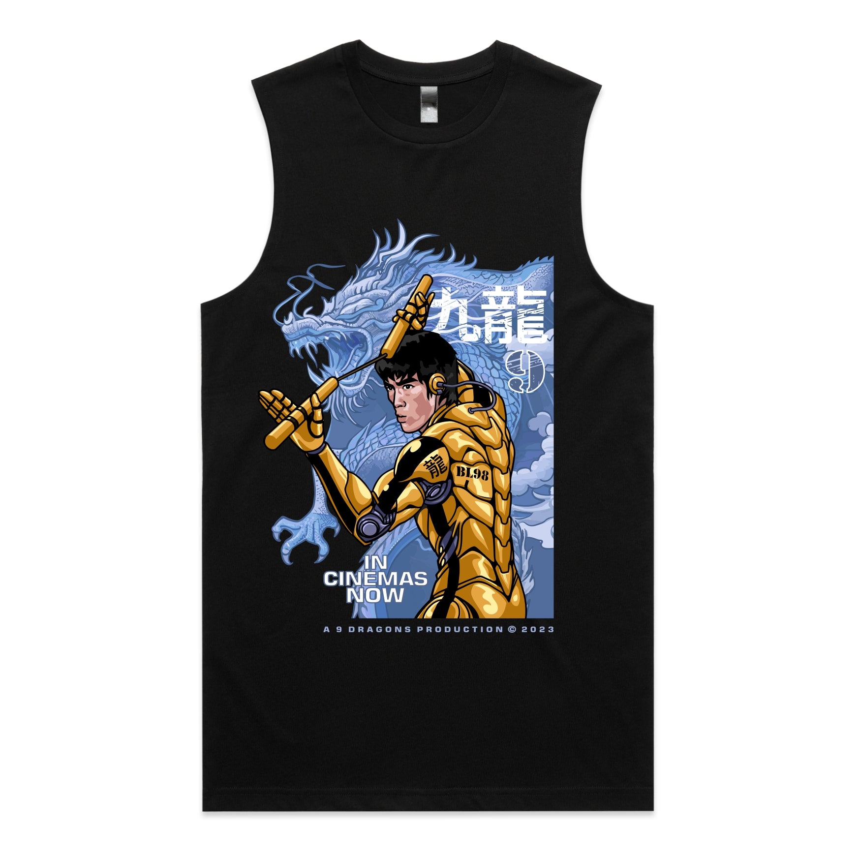 BRUCE LEE CYBERPUNK Tank Top