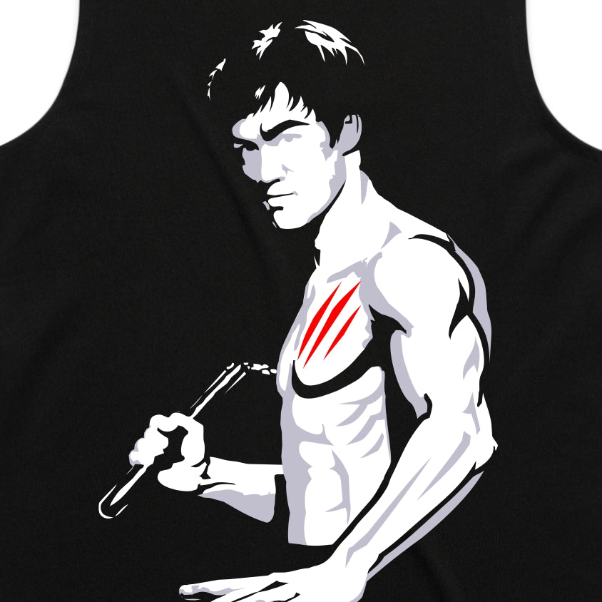 ENTER THE LIGHT BRUCE LEE Tank Top